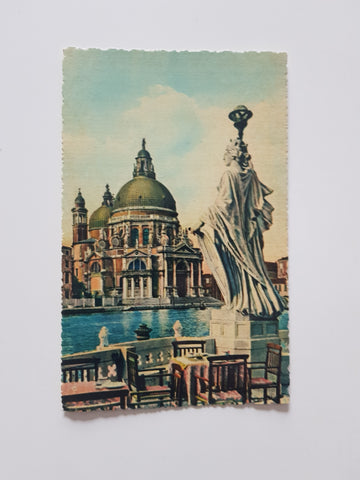AK Venezia. Chiesa Madonna della Salute.