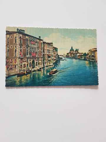 AK Venezia. Canal Grande e Pallzo Franchetti.