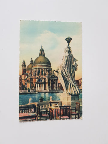 AK Venezia. Chiesa Madonna della Salute.