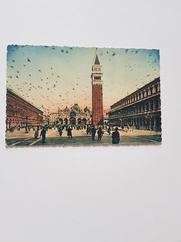 AK Venezia. Piazza S. Marco e Campanile.