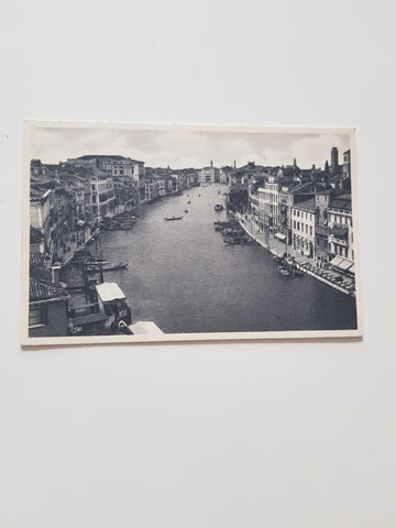 AK Venezia. Canal Grande visto dall'alto.