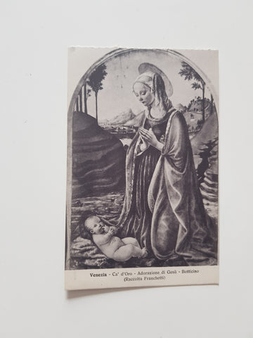 AK Venezia - Ca' d'Oro - Adorazione di Gesu - Botticino (Raccolta Franchetti)