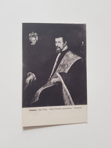 AK Venezia - Ca' d'Oro - Paolo Parutta procuratore - Tintoretto.