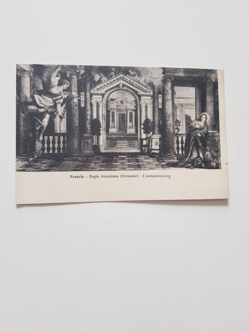 AK Venezia - Regia Accademia (Veronese) - L'annunciazione.