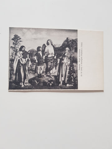 AK Venezia - Regia Accademia (G.B. Cima) - L'Arcangelo Raffaele e Tobia.