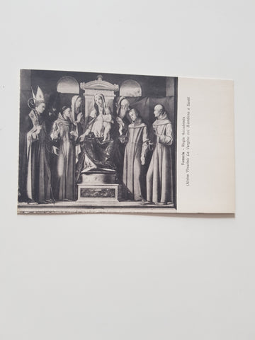 AK Venezia - Regia Accademia (Alvise Vivarini) - La Vergine col Bambino e Santi.