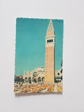 AK Venezia. Piazza Chiesa di S. Marco e Campanile.