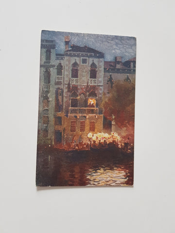 AK Venezia. Palazzo Contarini - Fasan. (1918)