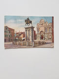 AK Venezia Campo S. Giovanni e Paolo Monumento a Colleoni.