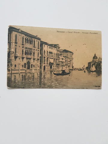 AK Venezia Canal Grande - Palazzo Franchetti.