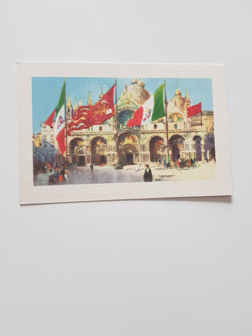 AK Venezia. Piazza e Chiesa San Marco.