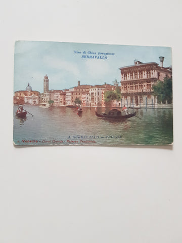 AK Venezia. Canal Grande Palazzo Vendramin.