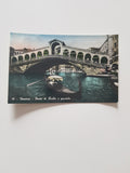 AK Venezia. Ponte di Rialto e Gondola.