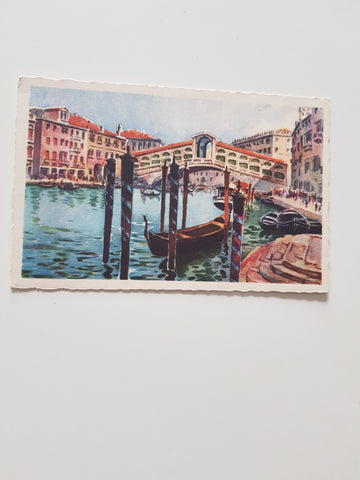 AK Venezia. Ponte di Rialto.