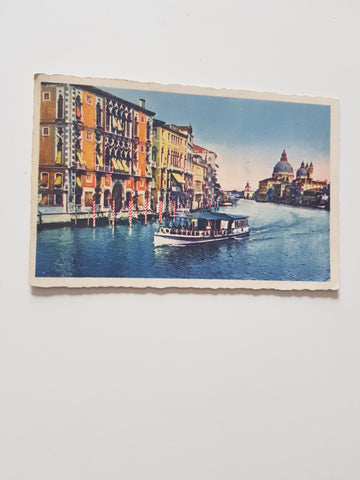 AK Venezia. Palazzo Franchetti e Chiesa della Salute.