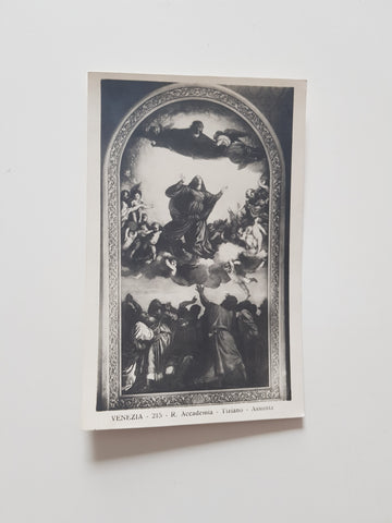 AK Venezia. R. Accademia. Tiziano Assunta.