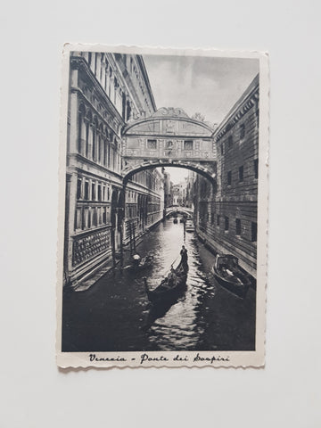 AK Venezia -Ponte dei Sospiri.