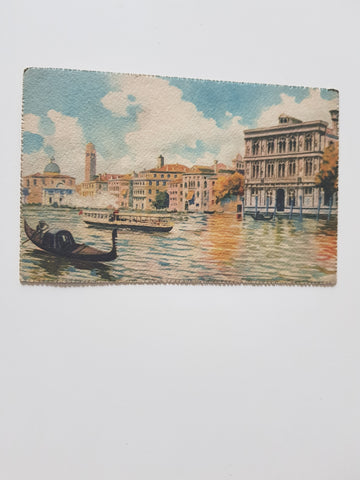 AK Venezia. Canal Grande e Palazzo Vendramin.