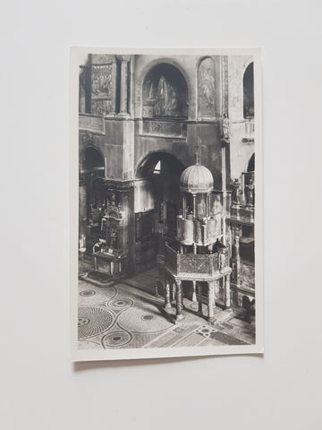 AK Venezia. Chiesa S. Marco Interno.