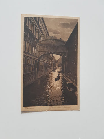 AK Venezia. Ponte dei Sospiri.