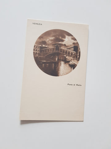 AK Venezia. Ponte di Rialto.