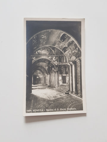 AK Venezia - Basilica di S. Marco Vestibolo.