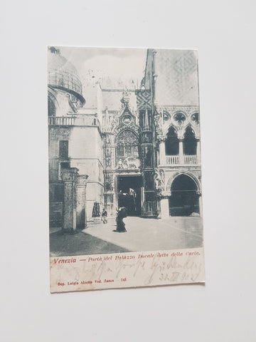 AK Venezia - Porta del Palazzo Ducale detta della Carta.