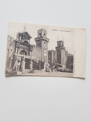 AK Venezia - Facciata dell'Arsenale.