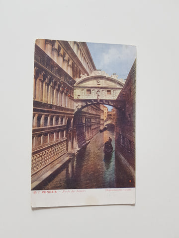 AK Venezia - Ponte dei Sospiri.
