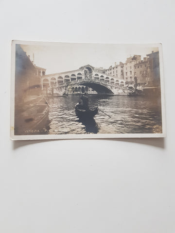 AK Venezia. Ponte di Rialto.