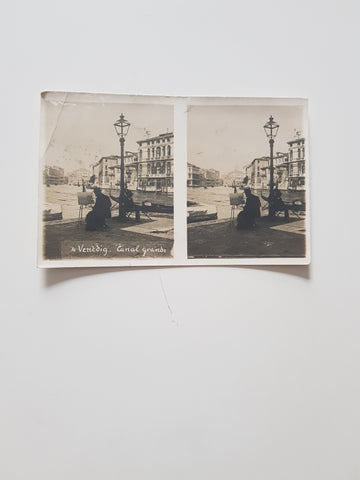 Stereokarte Venezia Canal Grande.