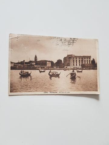AK Lido - Venezia. Arrivo al Lido.