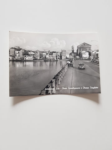 AK Sottomarina Lido - Ponte Translagunare e Piazza Traghetto.