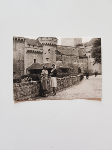 Foto Schloss Chillon. Genfersee (Sept. 1963).