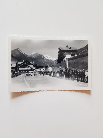 SW-Foto Heiligenblut, Fronleichnamprozession. (um1960 ?).
