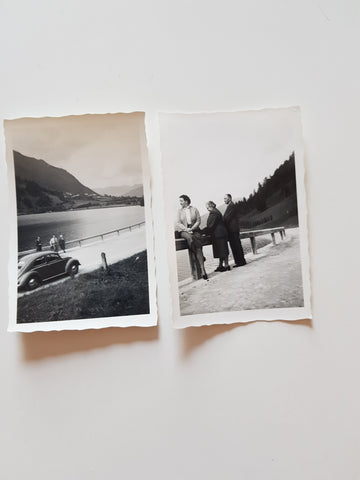 2 SW-Fotos „Feld am See 1957“.