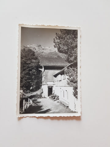 SW-Foto Gepatschhaus mit Ochsenkopf (vor 1958).