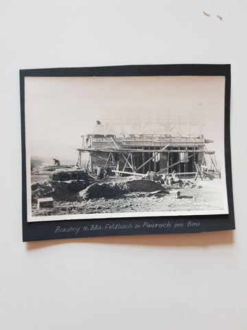 Foto Bauhof d. BBA. Feldbach in Paurach im Bau.