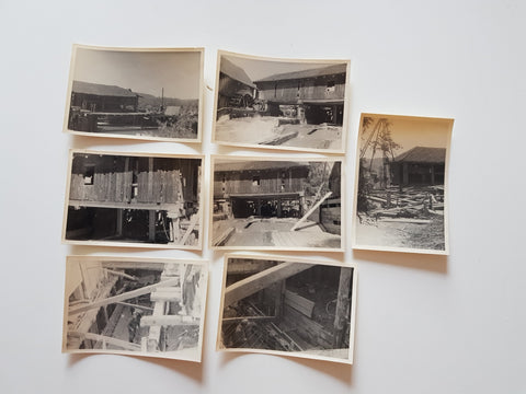 7 Fotos Leitersdorf im Raabtal, Thalerwehr (Thalermühle). Errichtung einer Sohlstufe (Bezirk Feldbach).