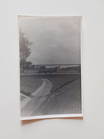 Foto Regulierung Paldau-Ortsbach Winter 1951.