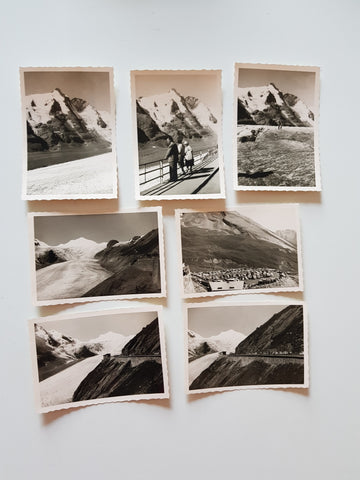 7 Kleine Fotos Großglockner. Pasterze usw.