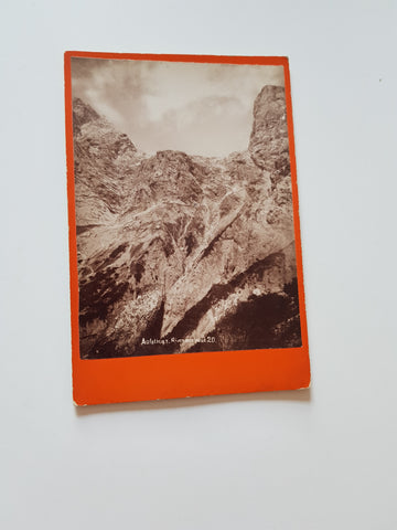 Foto Aufstieg zum Riemannshaus.