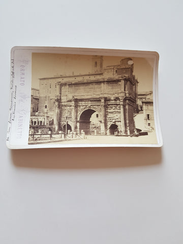 Foto Roma. Forum Romanum. Triumpfbogen Septimius Severus.