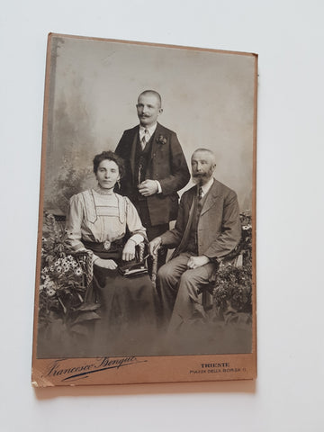 Porträtfoto. (Francesco Benque, Trieste)