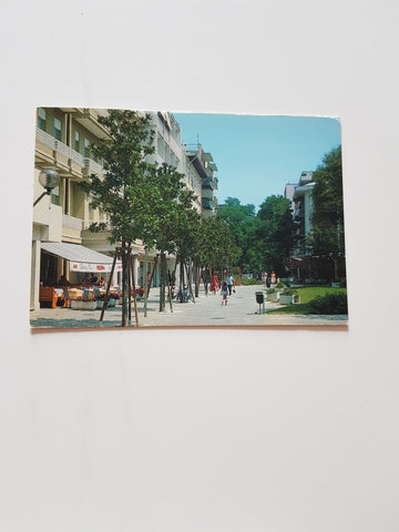 AK Grado. Scorcio Viale Dante Alighieri.