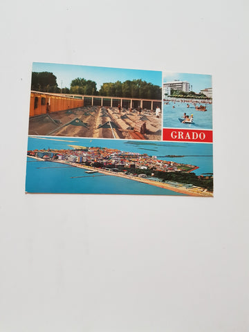AK Grado. Le Sabbiature e vedute dal mare.
