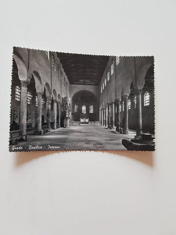 AK Grado. Basilica Interno.