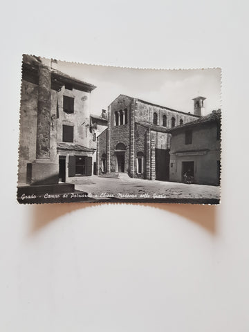 AK Grado. Campo de Patriarchi e Chiesa Madonna delle Grazie.