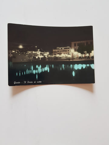 AK Grado. Il Porto di notte.