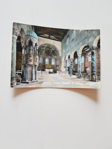 AK Grado - Interno Basilica S. Eufemia.